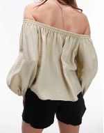 balloon sve  top in sage