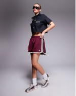 relaxed denim varsity shirt in raw denim