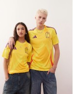 Football Belgium away shirt in yellow