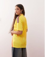 Football Belgium away shirt in yellow