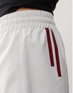 low rise sporty mini skirt in grey