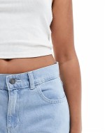 Herndon denim shorts in light blue