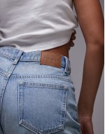 denim Editor shorts in bleach
